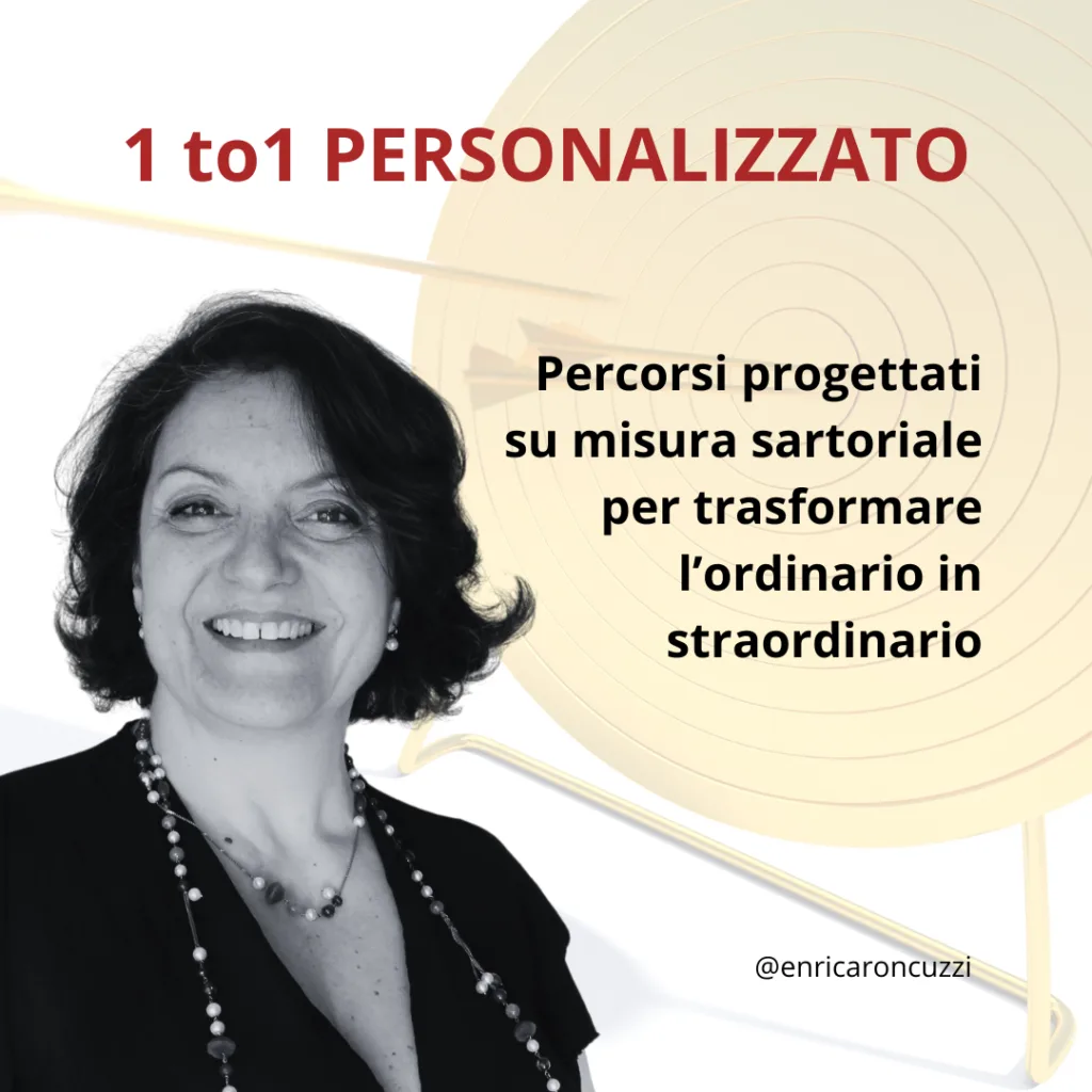 Percorso 1 to 1 personalizzato